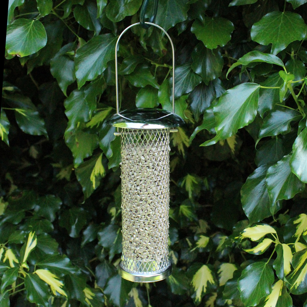 Kingfisher Stainless Steel Sunflower Seed Feeder