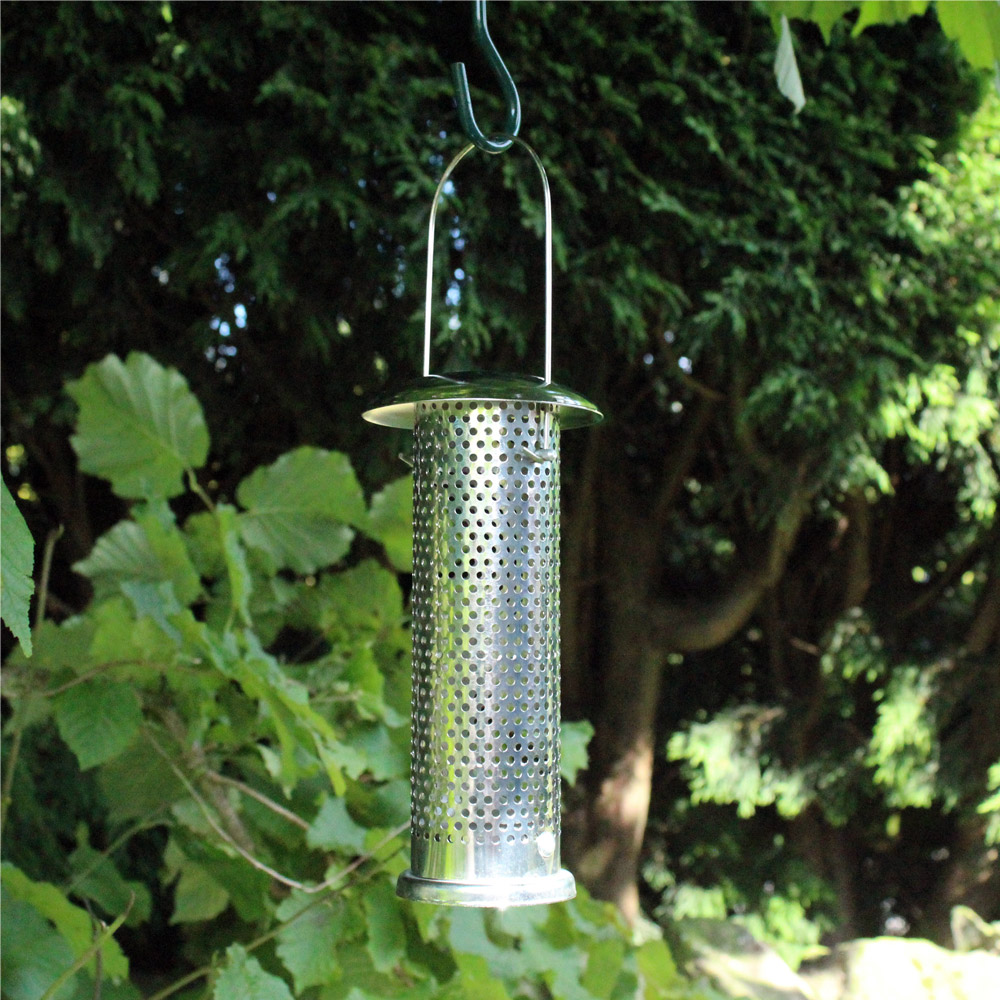 Kingfisher Stainless Steel Niger Seed Feeder