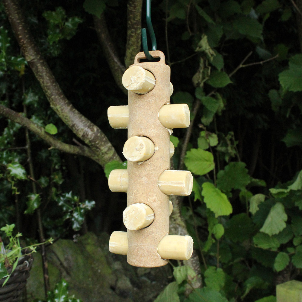 Kingfisher Suet Log Feeder