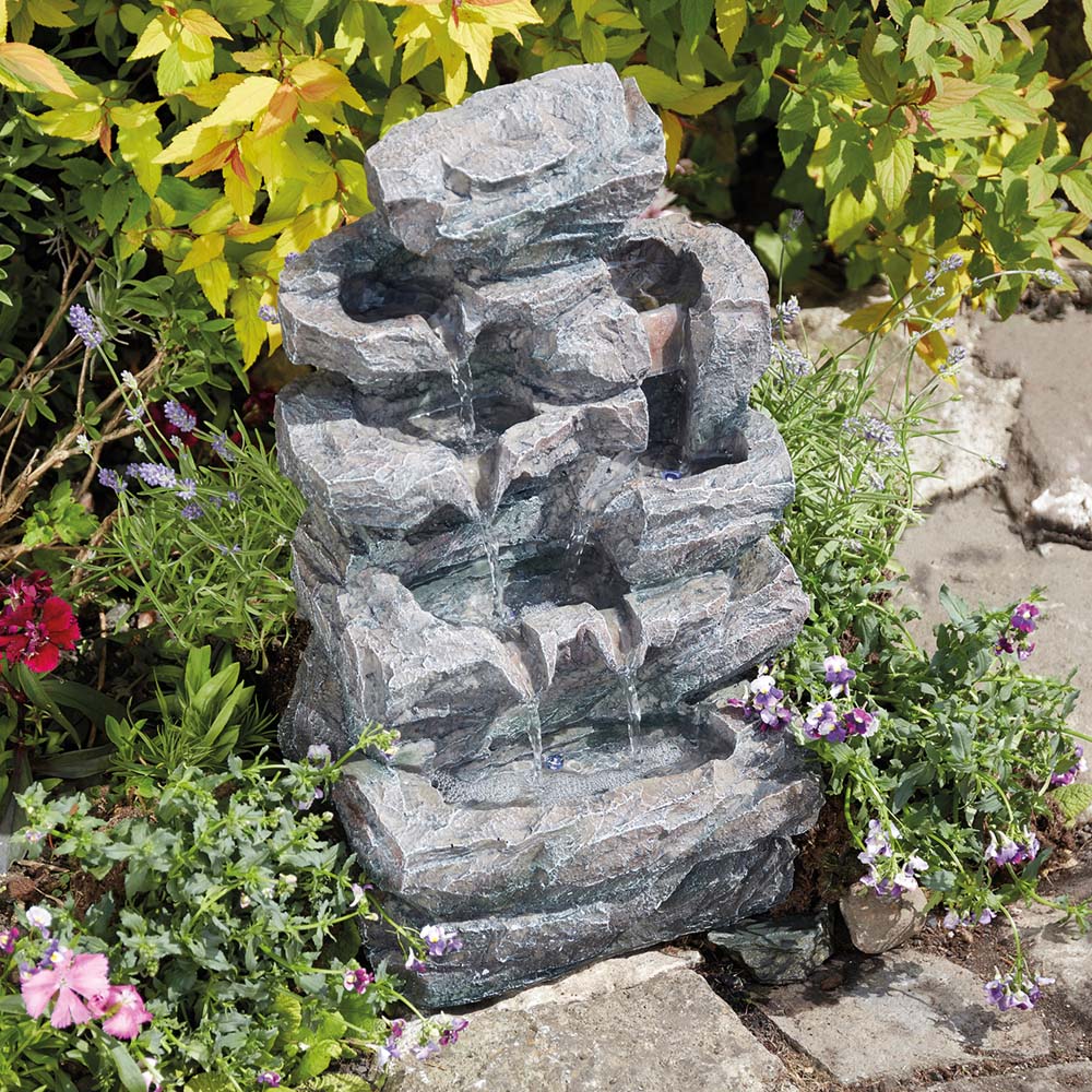 Rockfall Indoor and Outdoor Water Feature