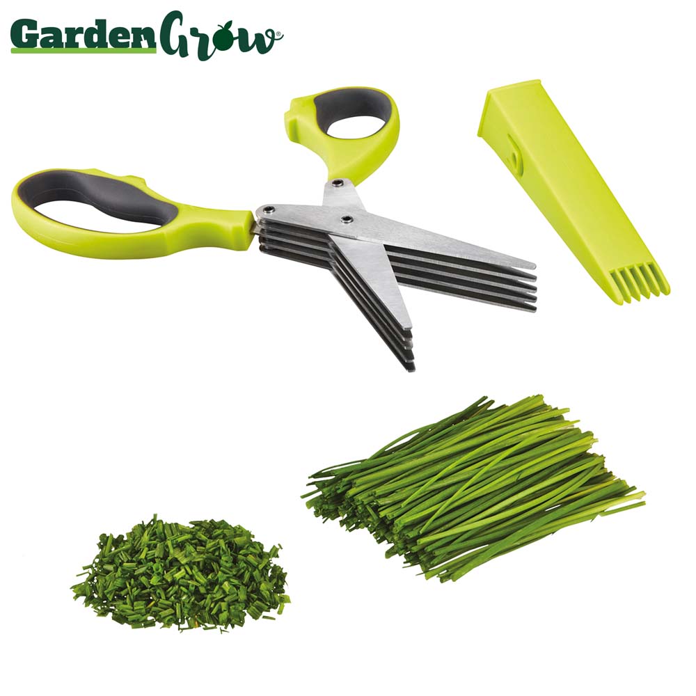 Garden Grow Five-Blade Scissors