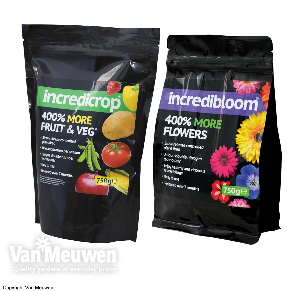 incredibloom&reg; and incredcrop&reg; duo