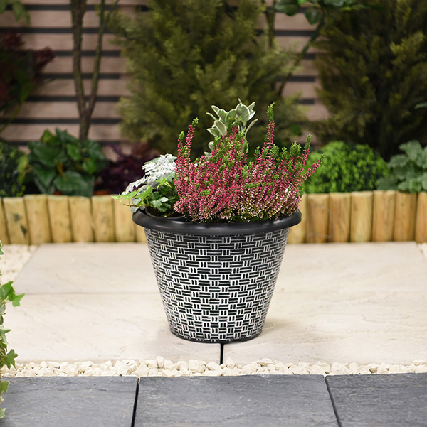 Weave Effect Planter