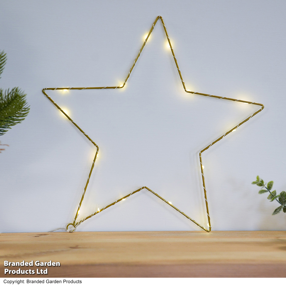 LED Christmas Star Decoration - Gift
