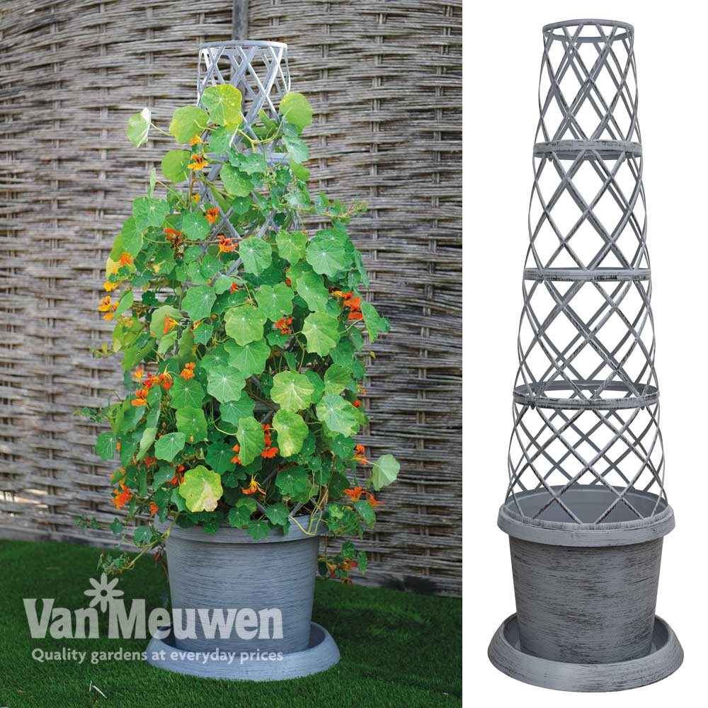 Tower Pot&trade; Modern Grey Collection