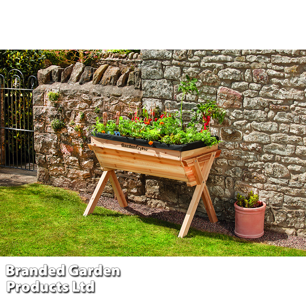 Garden Grow Large Wooden Planter