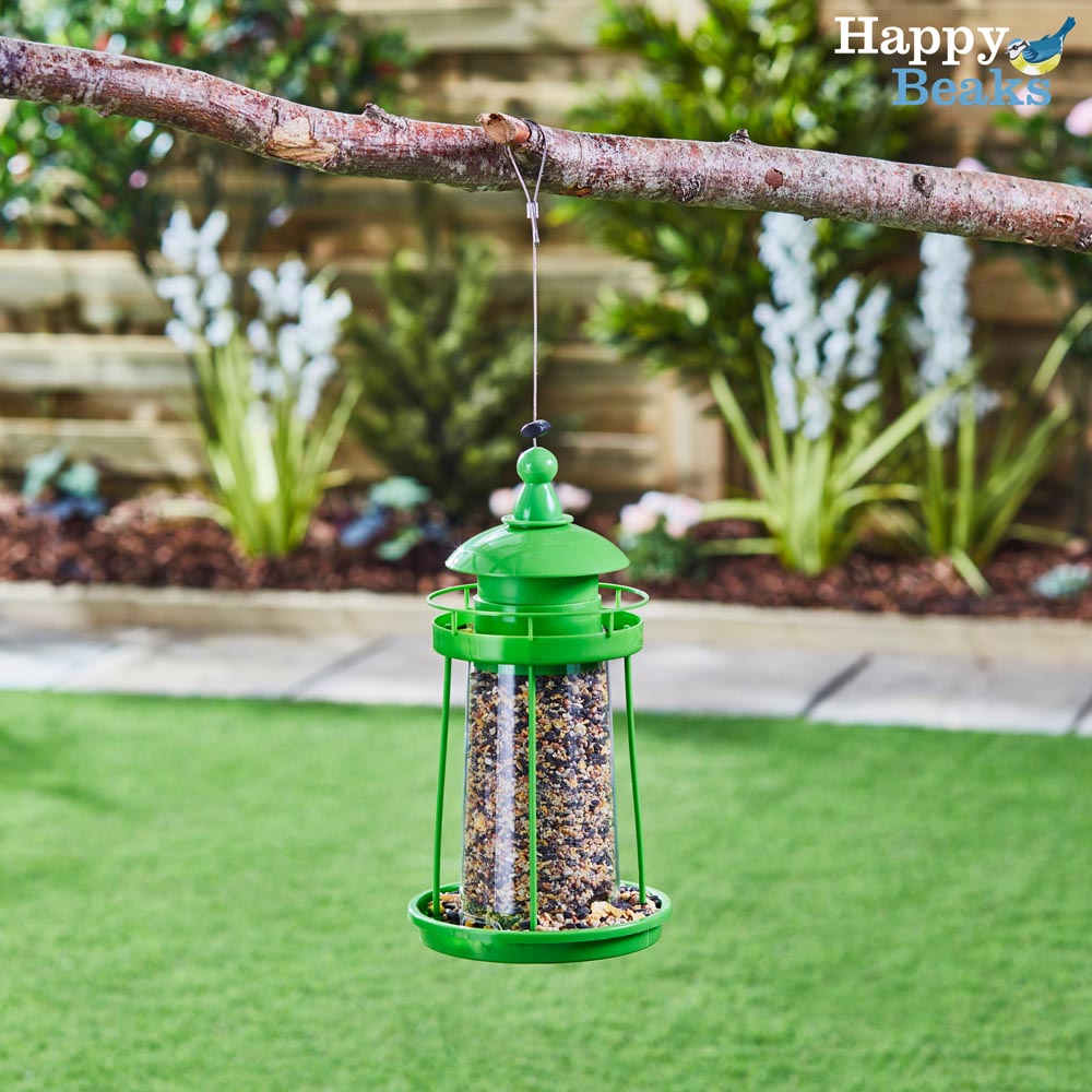 Happy Beaks Large Lantern Bird Feeder