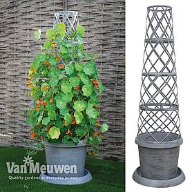 Tower Pot™ Modern Grey Collection