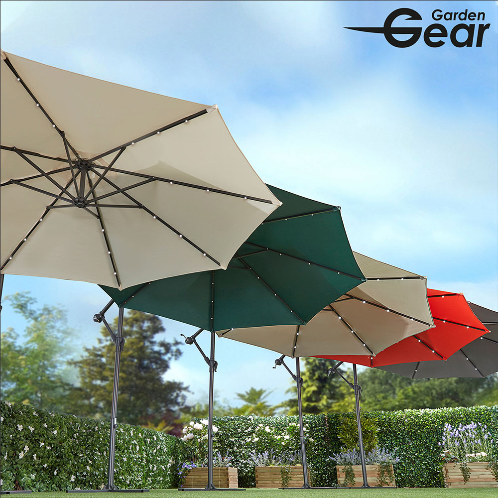 Solar Led Parasol