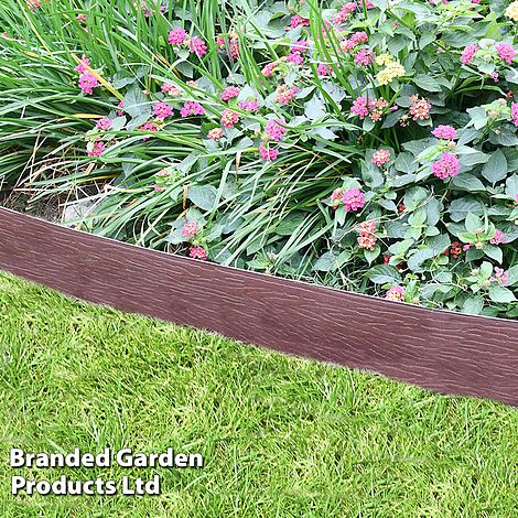 Garden Border Wood Effect Edging