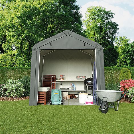 garden gear heavy-duty portable shed 8x8 foot van meuwen