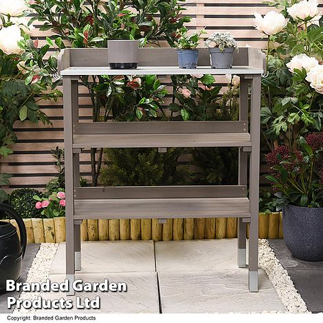 3-Tier Wooden Potting Table