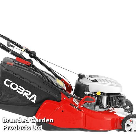 Cobra Self Propelled Electric Start 135cc Engine 46cm Mower With Rear Roller