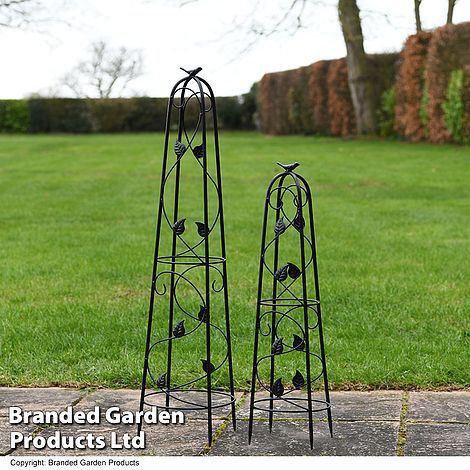 Garden Gear Metal Ornamental Obelisks