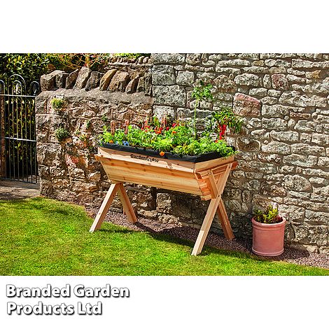 Garden Grow Large Wooden Planter