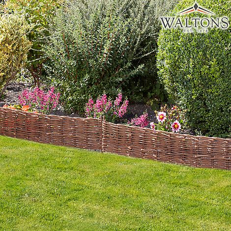 Garden Life Woven Willow Border Edging