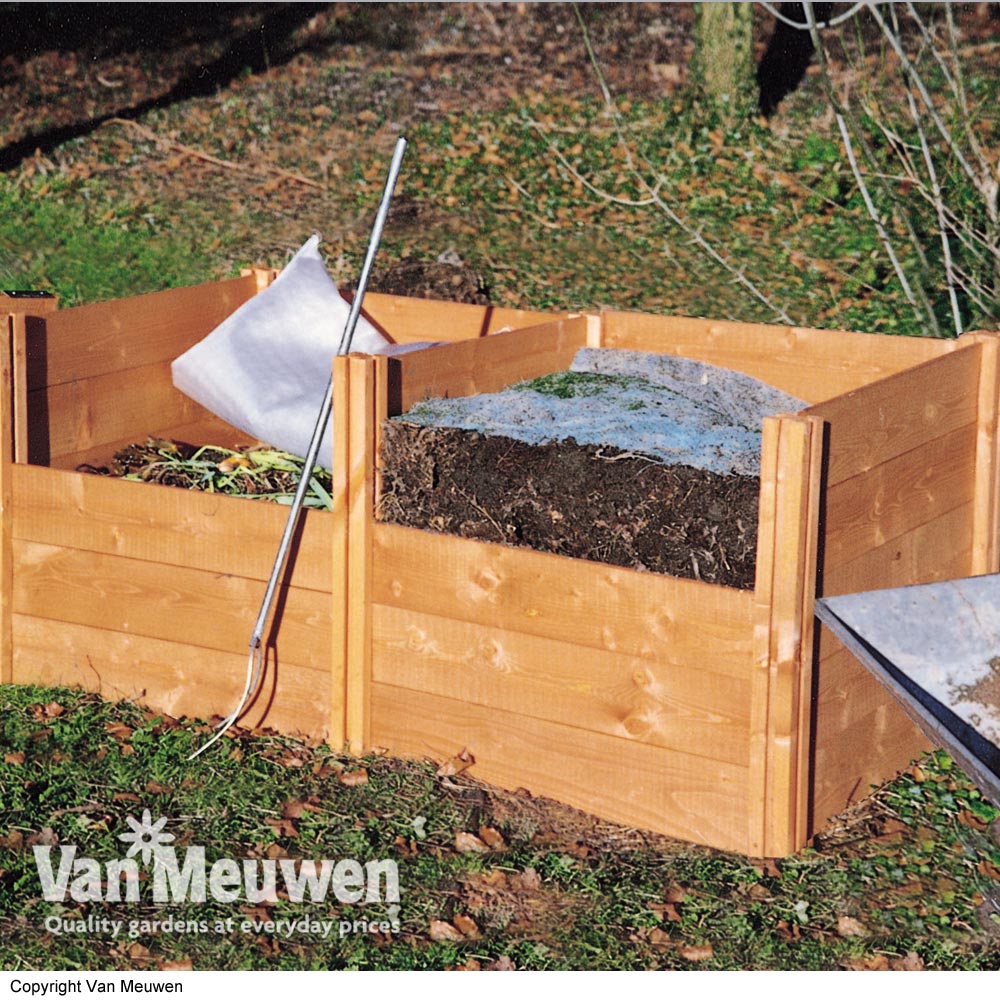 Modular Wooden Compost Bin