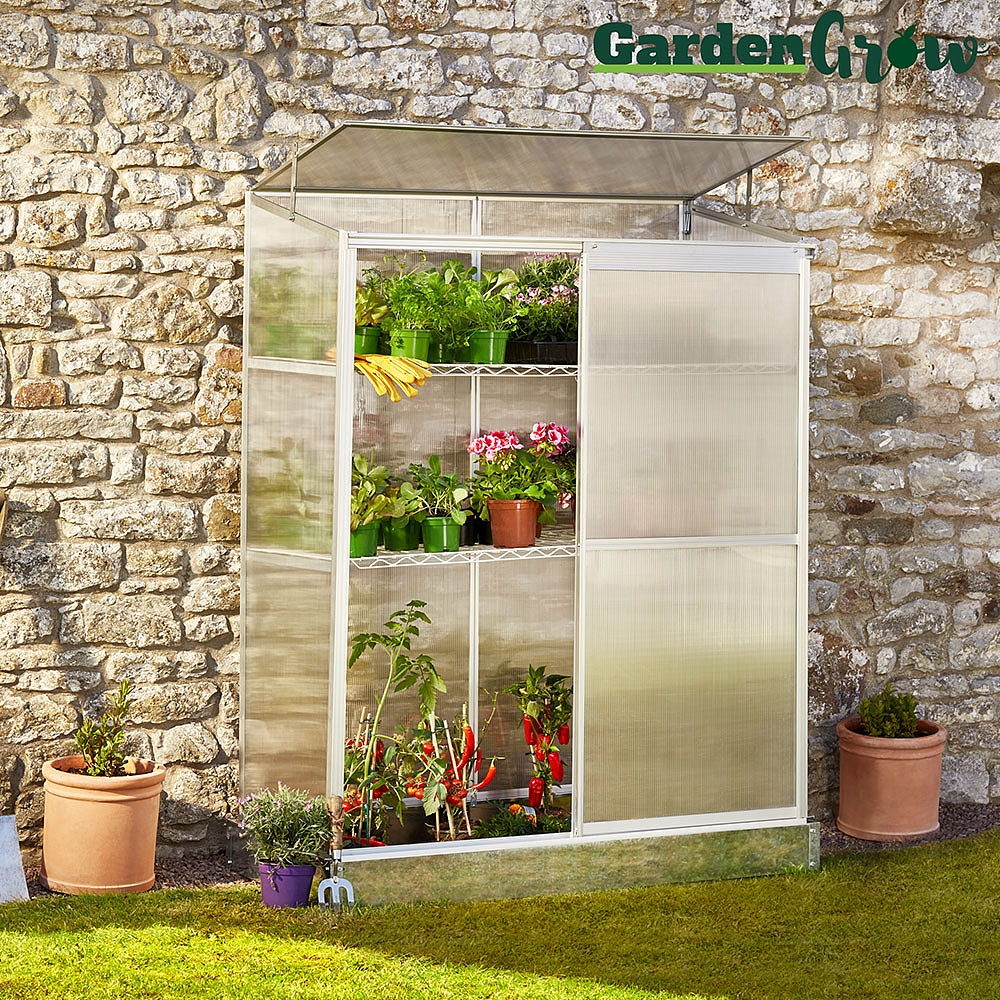 Garden Grow Compact Greenhouse 4x2ft