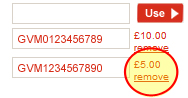 gift voucher remove link example
