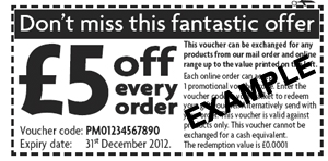 promotional voucher letter example